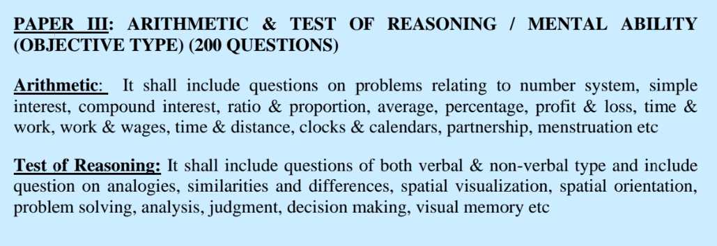 Telangana SI arithmetic 