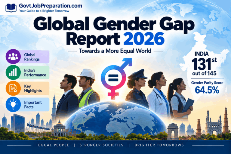Global Gender Gap Report 2026 – పూర్తి వివరాలు